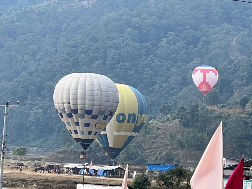बेलुन महोत्सवले पोखराको पर्यटनमा थपियो रौनक